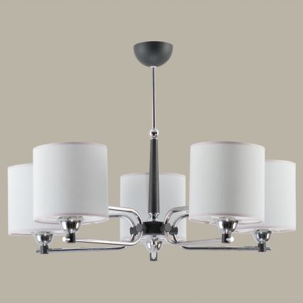 Jupiter 1408 - TW 5 G - Полилей на пръчка TWINGO 5xE27/60W/230V