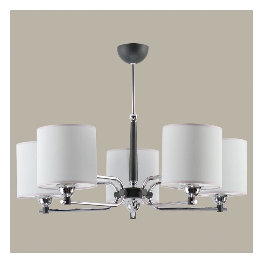 Jupiter 1408 - TW 5 G - Полилей на пръчка TWINGO 5xE27/60W/230V