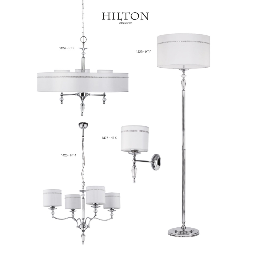 Jupiter 1427 - Стенна лампа HILTON 1xE27/60W/230V
