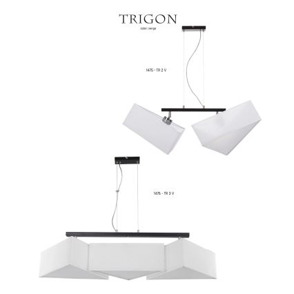 Jupiter 1476 - Полилей TRIGON 3xE27/60W/230V