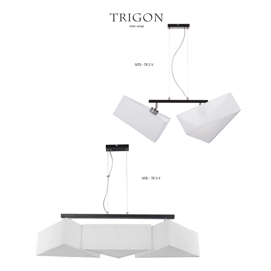 Jupiter 1476 - Полилей TRIGON 3xE27/60W/230V