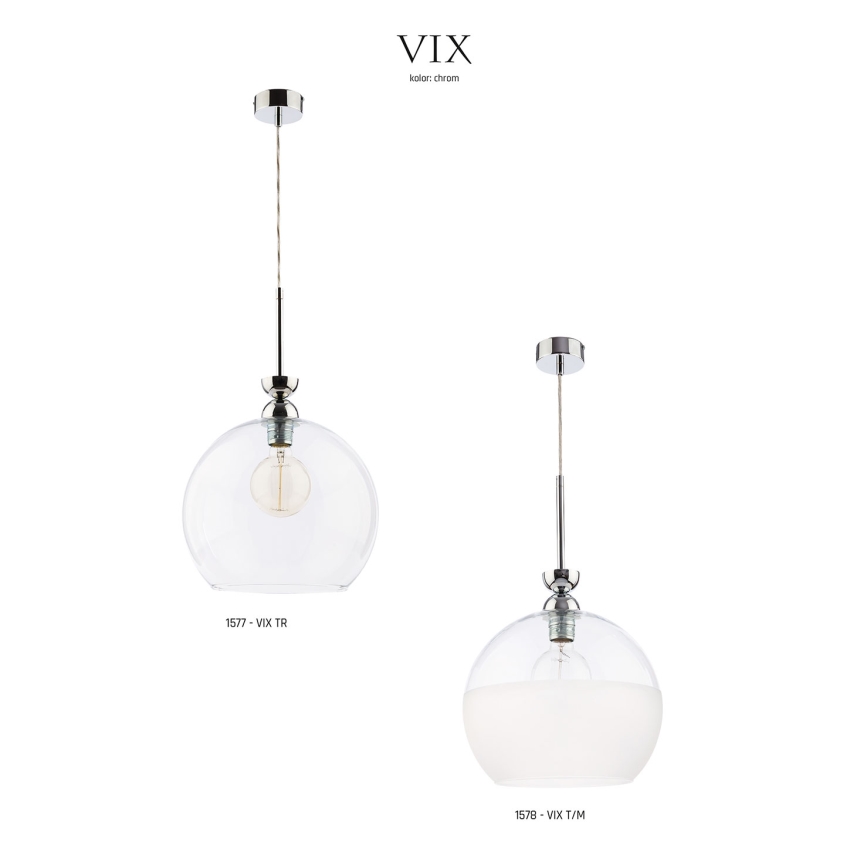 Jupiter 1578 - VIX T/M - Висящи лампи VIX E27/60W