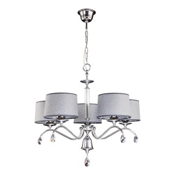 Jupiter 1604 - EG 5 CH - Кристален Полилей EGIDA 5xE27/60W