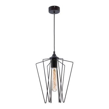 Jupiter 1641 - Висящ полилей SAO 1xE27/60W/230V черен