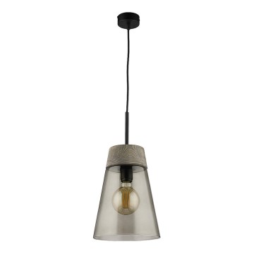 Jupiter 1652 - Полилей на въже DOMINO 1xE27/60W/230V пушено / задимено