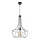 Jupiter 1653 - Полилей на въже FOX 1xE27/60W/230V черна
