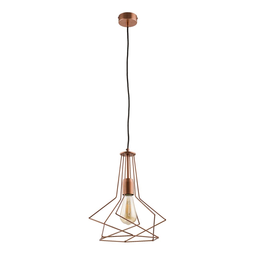 Jupiter 1656 - Полилей на верижка ORO 1xE27/60W/230V мед