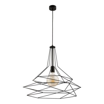 Jupiter 1657 - Полилей на въже ORO 1xE27/60W/230V черна