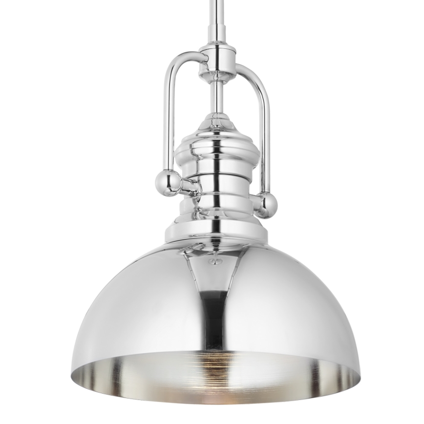 Jupiter 1786 - PT 1  - Висящ полилей PLATINO 1xE27/60W/230V сребърна