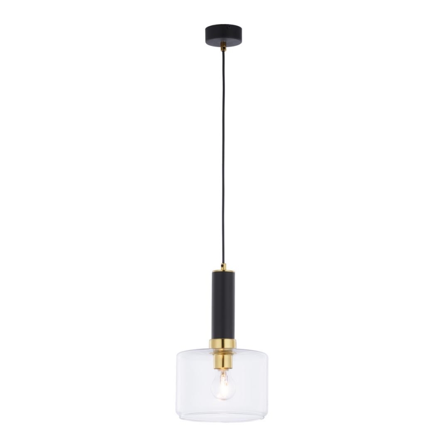 Jupiter 1846 - VA1 - Полилей на въже VANES 1xE27/60W/230V месинг/черна