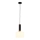 Jupiter 1852 - VA1 - Полилей на въже VANES 1xE27/60W/230V златна/черна