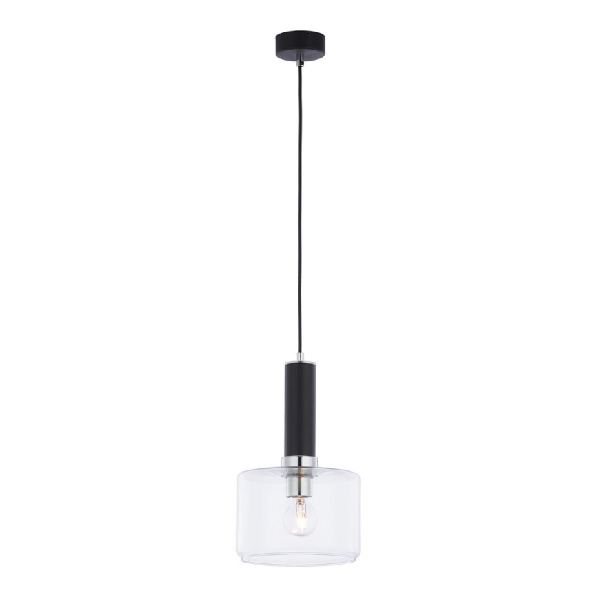 Jupiter 1855 - VA1 - Пендел VANES 1xE27/60W/230V лъскав хром/черен
