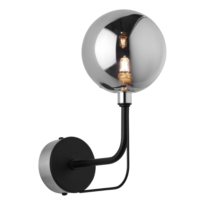 Jupiter 1889 - Стенна лампа ERIS 1xG9/14W/230V матов хром/черен/димно сиво