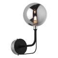Jupiter 1889 - Стенна лампа ERIS 1xG9/14W/230V матов хром/черен/димно сиво
