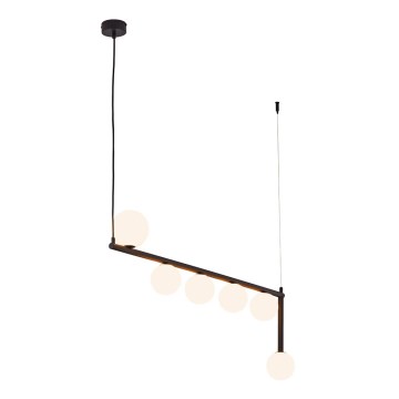 Jupiter 1927 - Висящ полилей TAIDA 6xG9/40W/230V черен