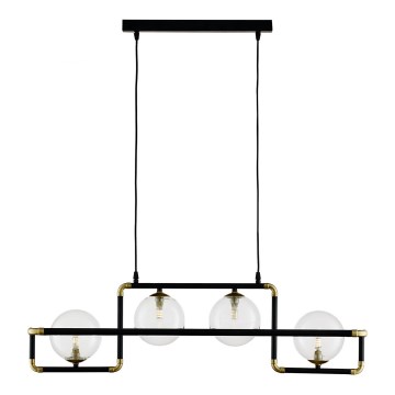 Jupiter 1982 - Пендел ZAFRA 4xG9/10W/230V черен