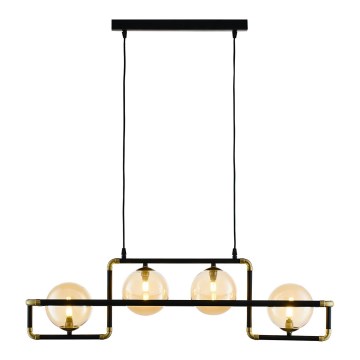 Jupiter 1983 - Пендел ZAFRA 4xG9/10W/230V черен/бежов