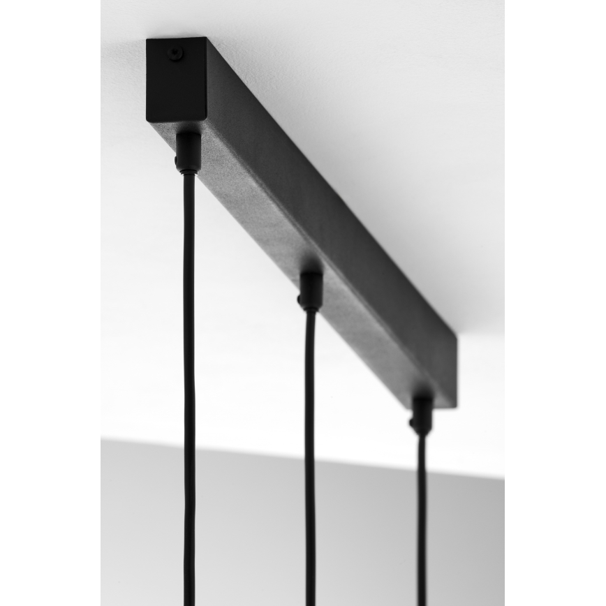 Jupiter 2004 - Пендел ALAS 3xGU10/10W/230V черен/златист