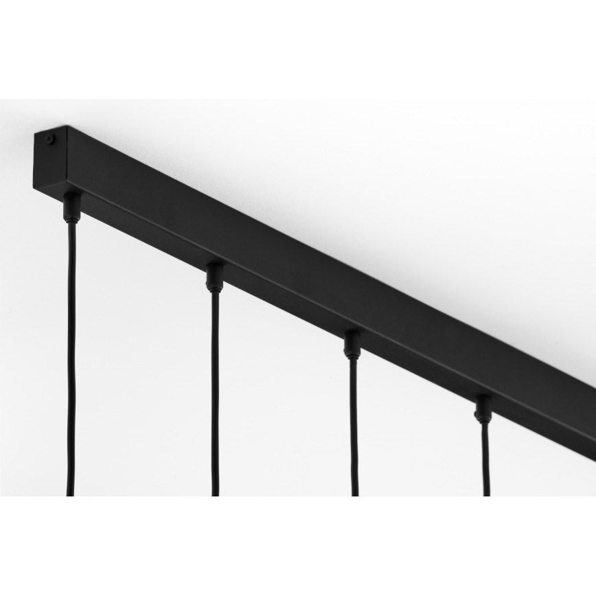 Jupiter 2005 - Пендел ALAS 6xGU10/10W/230V черен/златист