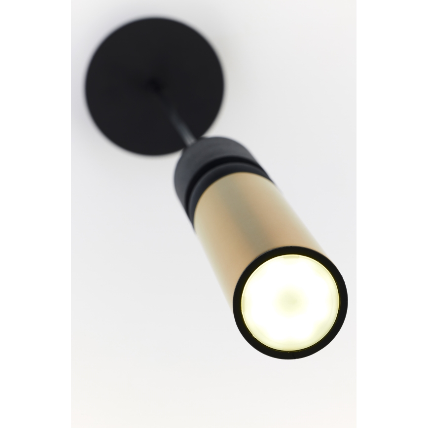 Jupiter 2006 - Пендел ALAS 1xGU10/10W/230V златист/черен