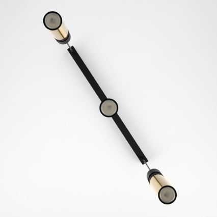 Jupiter 2007 - Пендел ALAS 3xGU10/10W/230V златист/черен