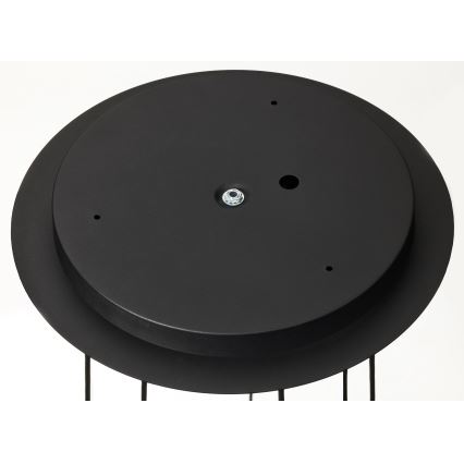 Jupiter 2015 - Пендел ALAS 7xGU10/10W/230V черен/златист