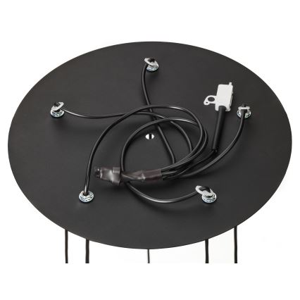 Jupiter 2017 - Пендел ALAS 5xGU10/10W/230V златист/черен