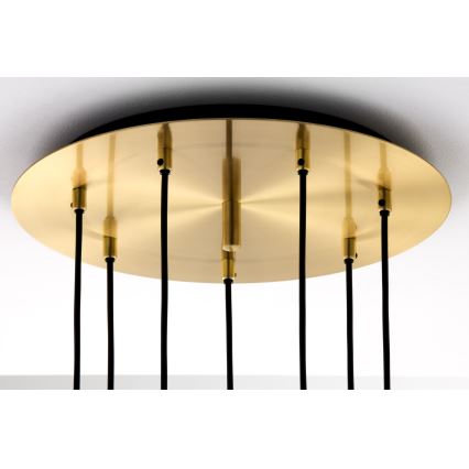 Jupiter 2021 - Пендел ALAS 7xGU10/10W/230V златист