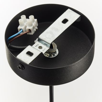 Jupiter 2025 - Пендел FIORI 1xG9/10W/230V черен/златист/бежов