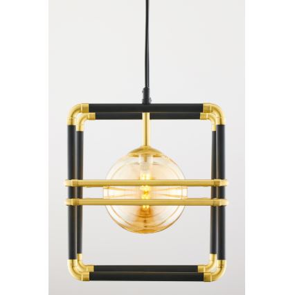 Jupiter 2026 - Пендел FIORI 2xG9/10W/230V черен/златист/бежов