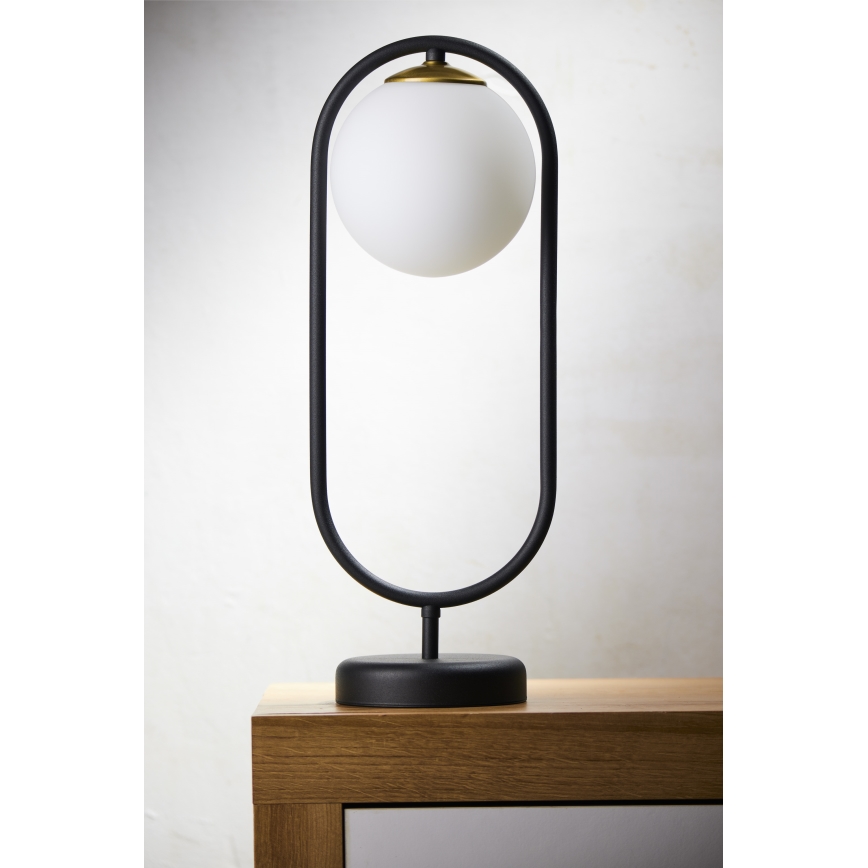 Jupiter 2044 - Настолна лампа IGON 1xE14/40W/230V черен