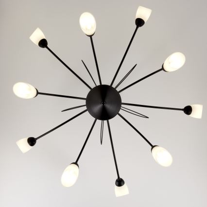 Jupiter 2056 - полилей на штанга GLORIOSA 10xG9/14W/230V черен