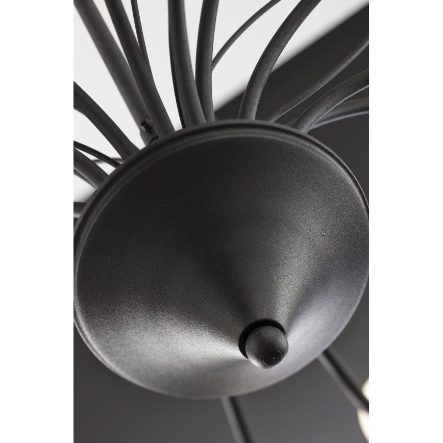 Jupiter 2057 - Полилей с верига GLORIOSA 15xG9/14W/230V черен