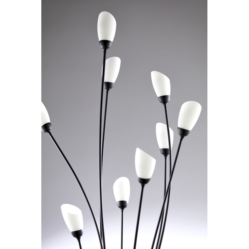 Jupiter 2058 - Подова лампа GLORIOSA 9xG9/14W/230V черна