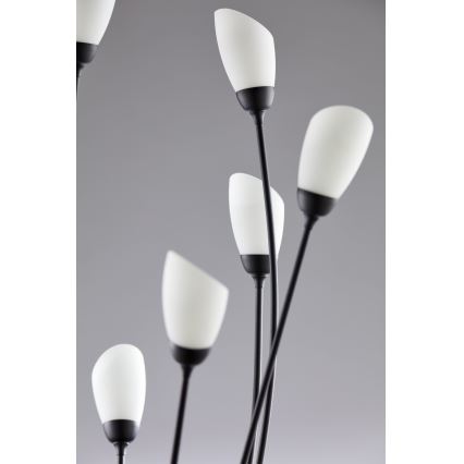 Jupiter 2058 - Подова лампа GLORIOSA 9xG9/14W/230V черна