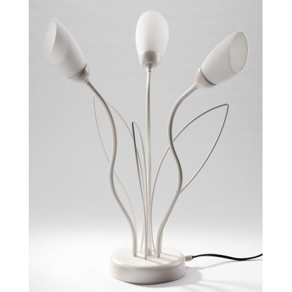 Jupiter 2060 - Настолна лампа GLORIOSA 3xG9/14W/230V кремава