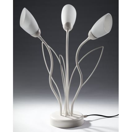 Jupiter 2060 - Настолна лампа GLORIOSA 3xG9/14W/230V кремава