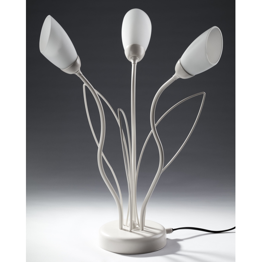 Jupiter 2060 - Настолна лампа GLORIOSA 3xG9/14W/230V кремава