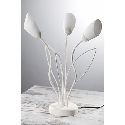 Jupiter 2060 - Настолна лампа GLORIOSA 3xG9/14W/230V кремава