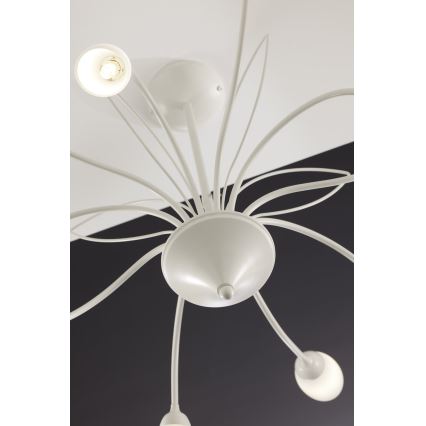 Jupiter 2061 - Полилей с прът GLORIOSA 10xG9/14W/230V кремав