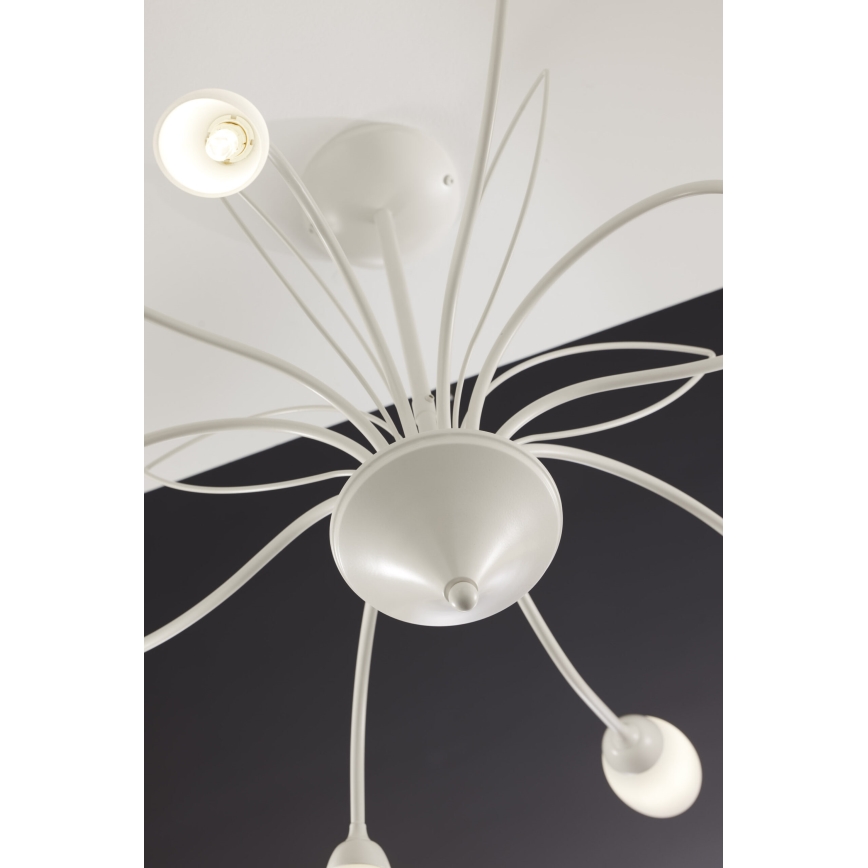 Jupiter 2061 - Полилей с прът GLORIOSA 10xG9/14W/230V кремав