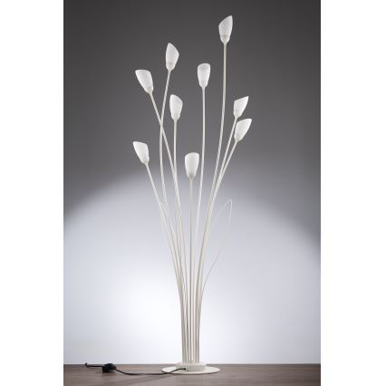 Jupiter 2063 - Подова лампа GLORIOSA 9xG9/14W/230V кремава