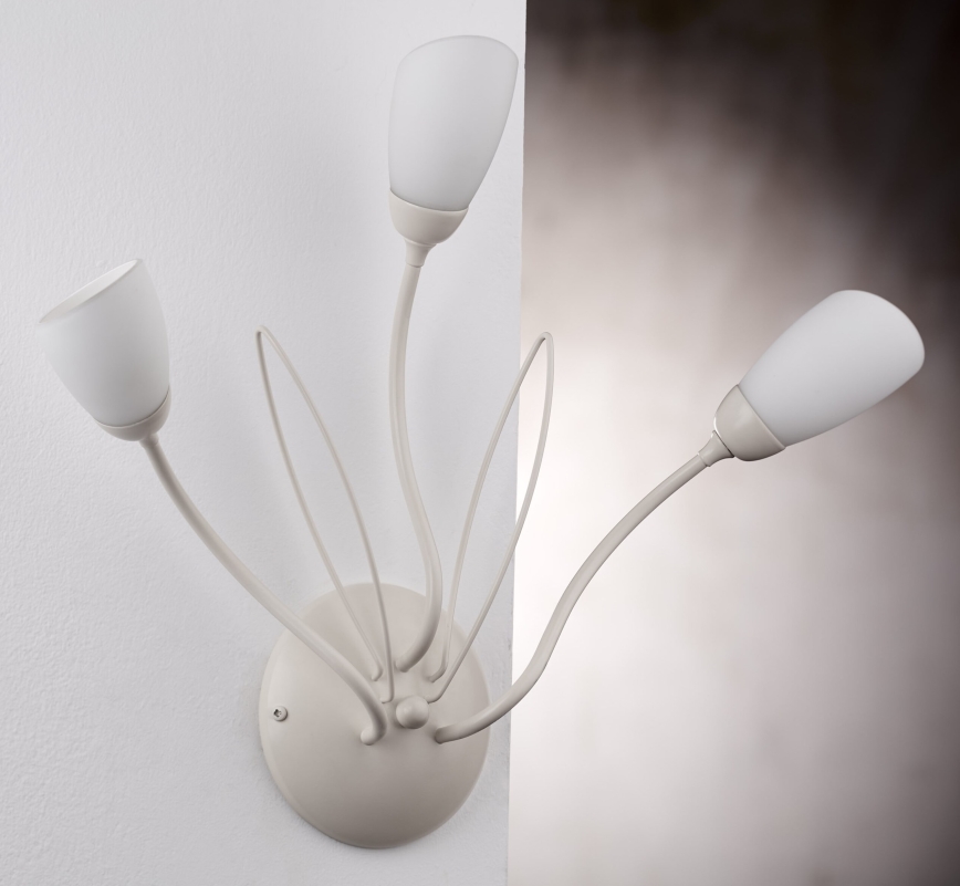 Jupiter 2064 - Стенно осветително тяло GLORIOSA 3xG9/14W/230V кремаво