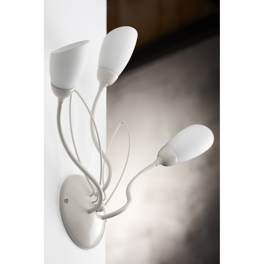 Jupiter 2064 - Стенно осветително тяло GLORIOSA 3xG9/14W/230V кремаво