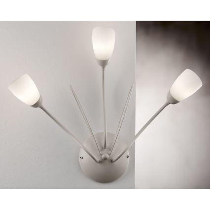 Jupiter 2064 - Стенно осветително тяло GLORIOSA 3xG9/14W/230V кремаво