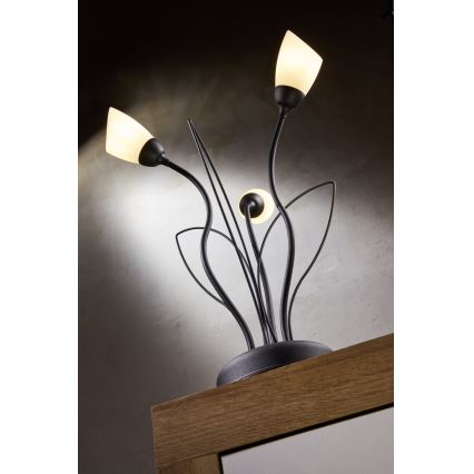 Jupiter 2065 - Настолна лампа GLORIOSA 3xG9/14W/230V черна