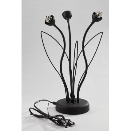 Jupiter 2065 - Настолна лампа GLORIOSA 3xG9/14W/230V черна