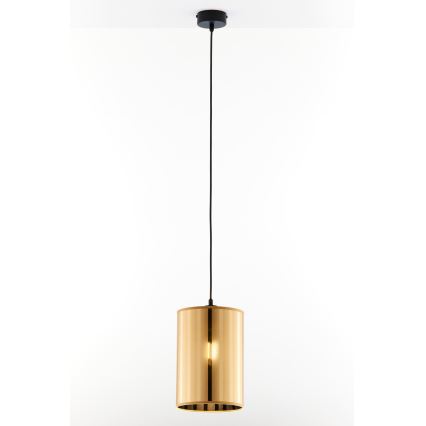 Jupiter 2090 - Пендел на кабел CORTINA 1xE27/15W/230V златист/черен