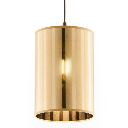 Jupiter 2090 - Пендел на кабел CORTINA 1xE27/15W/230V златист/черен