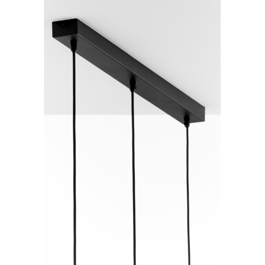 Jupiter 2092 - Полилей на кабел CORTINA 3xE27/15W/230V златист/черен